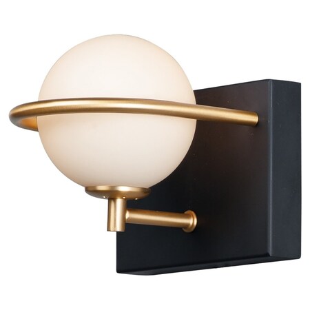 Maxim Revolve Led 1-Light Wall Sconce 21601SWBKGLD